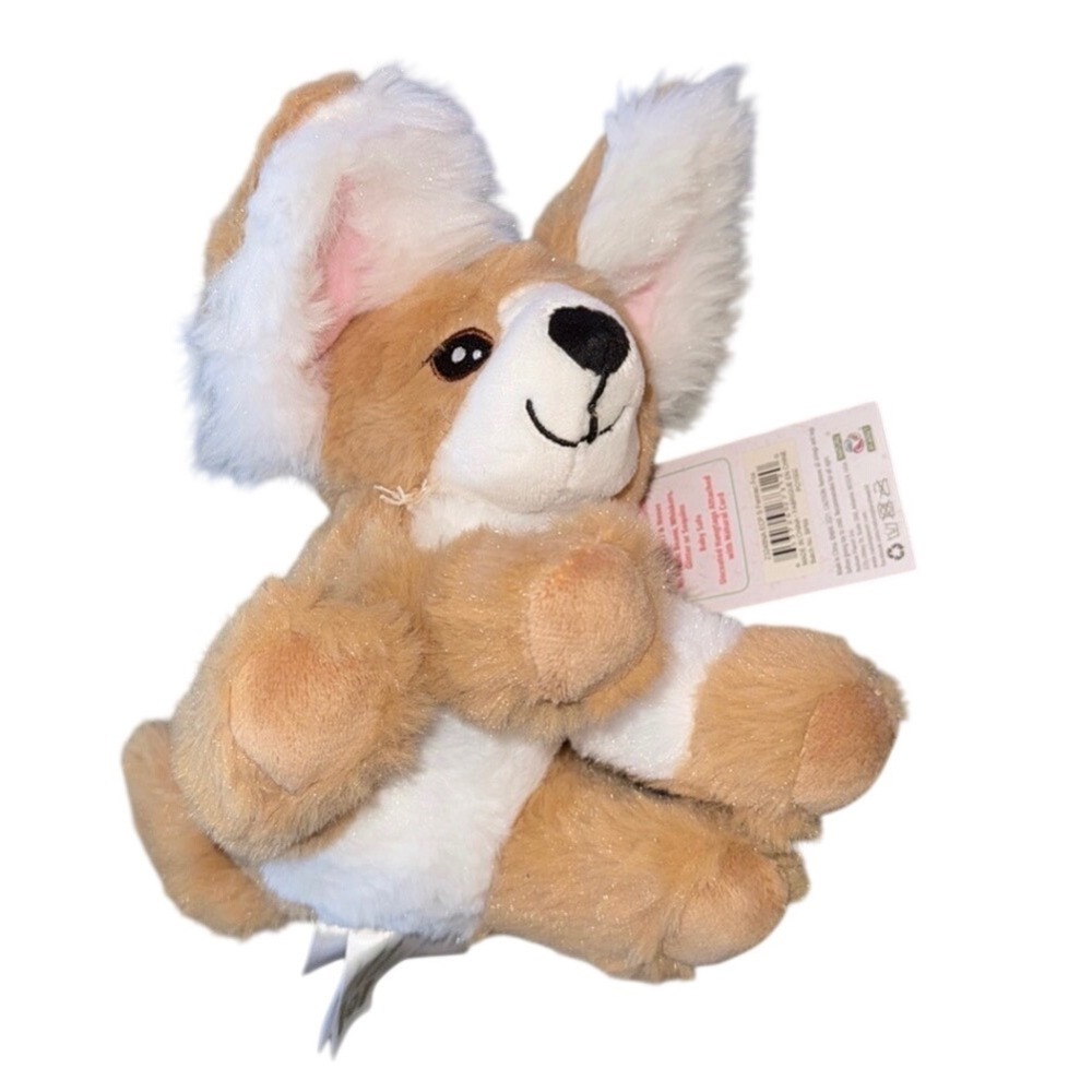 Eco Pals Fennec Fox Plush‎ Toy Stuffed Animal Recycled Materials NWT